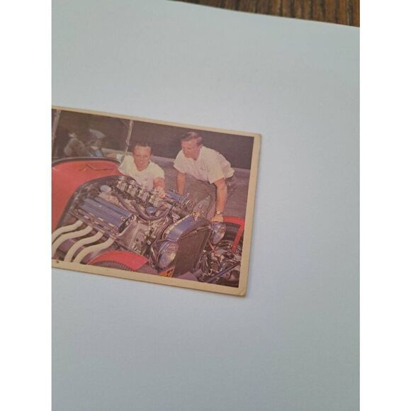 Vintage 1965 Hot Rod Magazine #30 Abandoned 1927 Ford Model T Trading Card - Picture 3 of 4